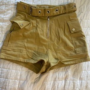 Oh Polly high waisted cargo shorts